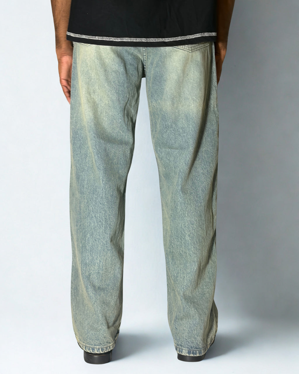 MIX BLUE| WIDE BAGY