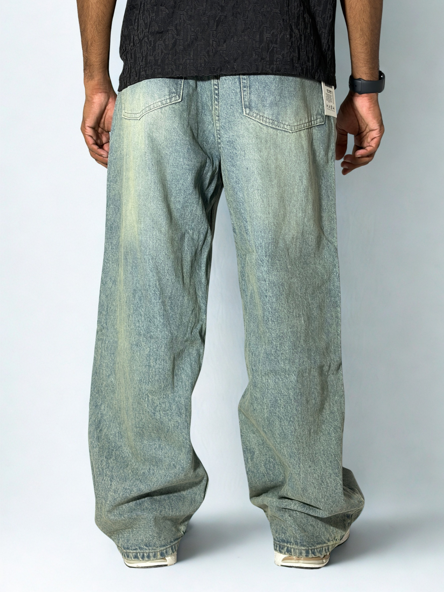 MIX BLUE| WIDE BAGY