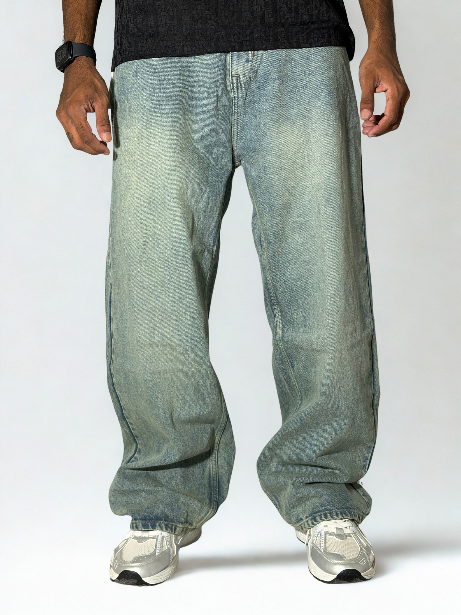 MIX BLUE| WIDE BAGY