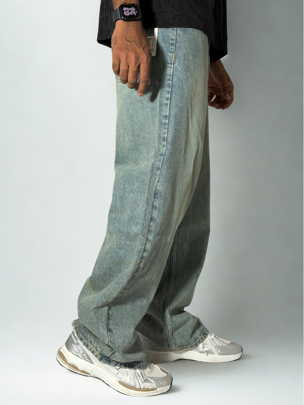MIX BLUE| WIDE BAGY